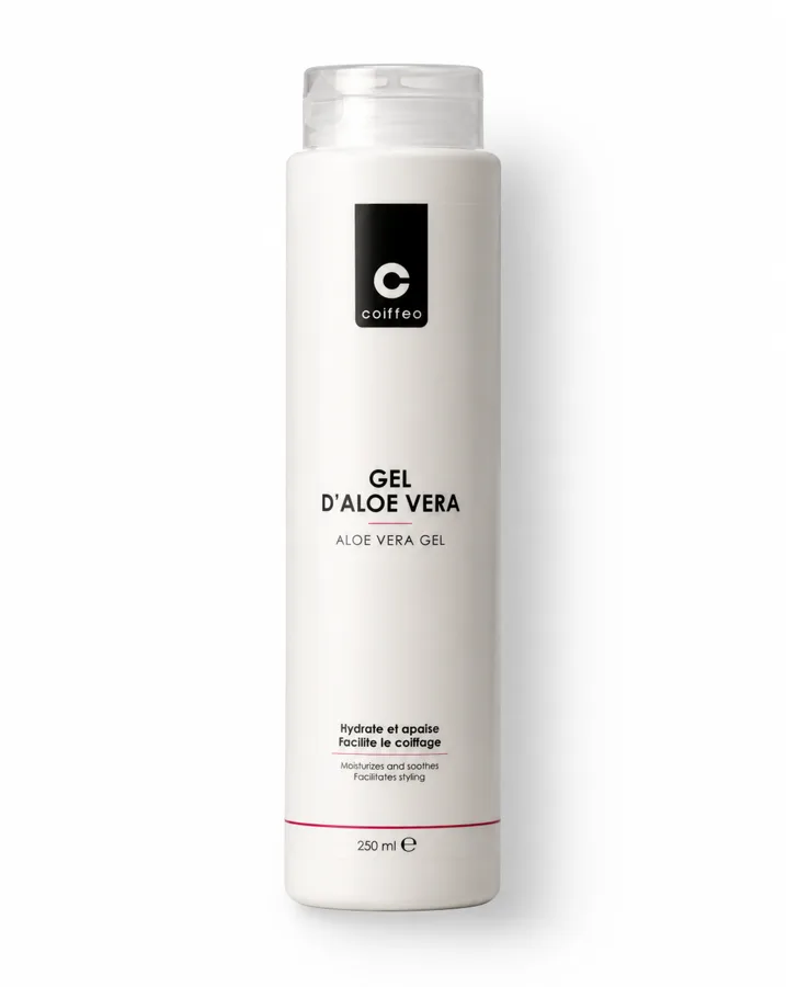 Gel d’Aloe vera pour placage cheveux